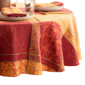 Threadmade Maplewood Jacquard Harvest Cotton Tablecloth - image 4