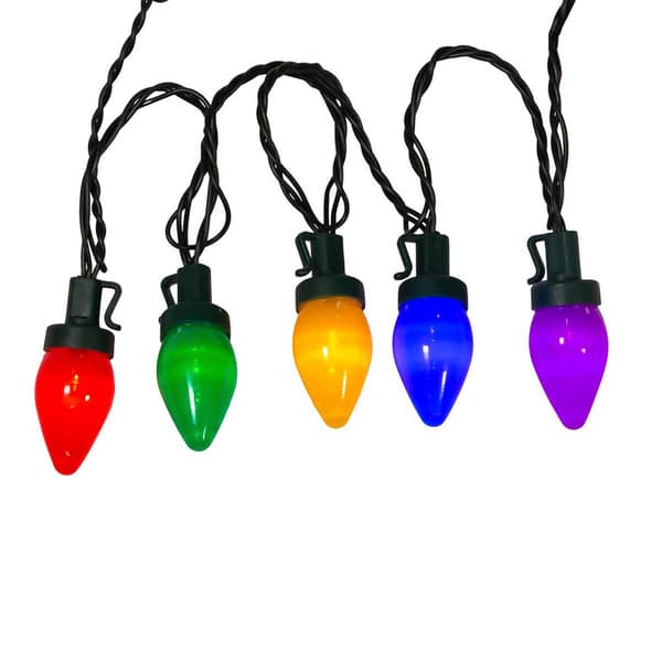 Kurt S. Adler 100-Light C7 Multicolored String Light Set