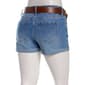 Juniors YMI® 1 Button Basic Raw Cuff Shorts with Belt - image 3