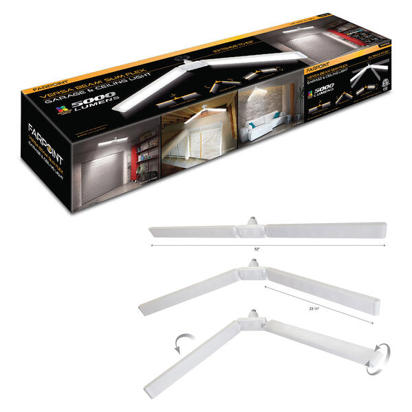 As Seen On TV Versa Beam Slim Flex Garage & Ceiling Light - image 