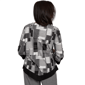 Womens Alfred Dunner Santa Barbara Patchwork Fringe Blouse - image 2