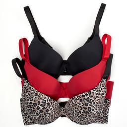 Plus Size Kathy Ireland 3pk. Full Figure Wire Bras 3PKBRA597