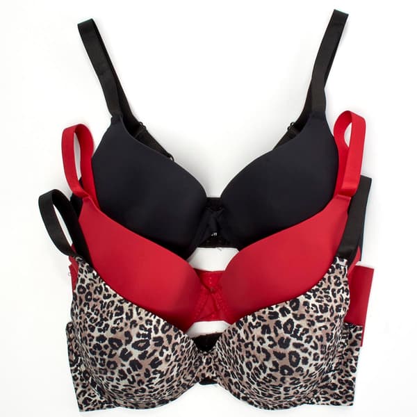 Plus Size Kathy Ireland 3pk. Full Figure Wire Bras 3PKBRA597