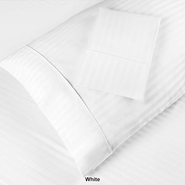 Superior 2pc. 400TC Egyptian Cotton Striped Pillowcases