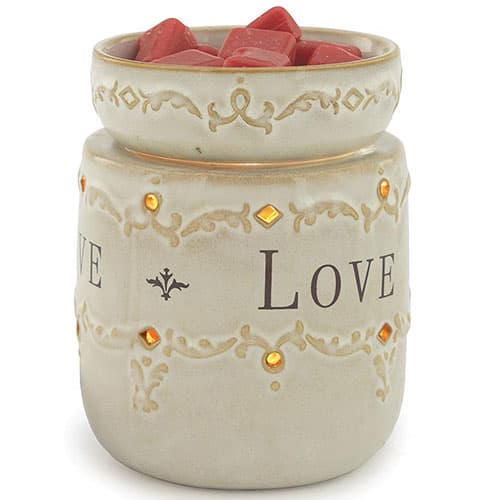 Candle Warmers Etc. Live Laugh Love Illuminated Warmer - image 