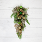 Northlight 25in. Ornaments & Berries Glittered Christmas Swag - image 4