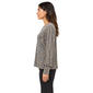 Womens Zac & Rachel Long Sleeve Button Detail Rib Knit Sweater - image 3