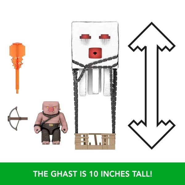 Minecraft Blast Attack Ghast Action Figure Playset