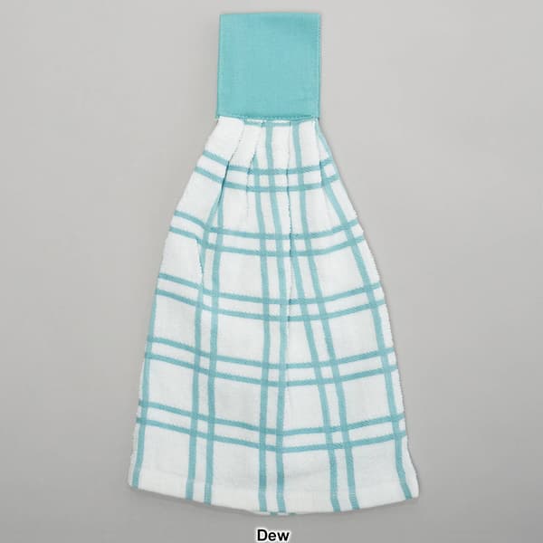 Ritz Plaid Tie Kitchen Towel