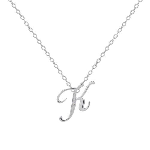 Accents by Gianni Argento Diamond Accent Initial K Necklace - image 