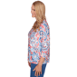 Petite Alfred Dunner Austin Embellished Paisley Floral Blouse - image 4