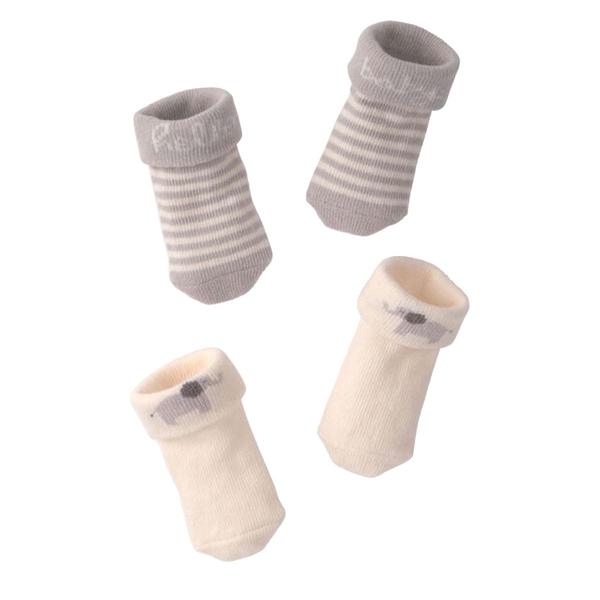 Baby Unisex (NB) Carter''s® 2pk. Hello Baby Foldover Booties