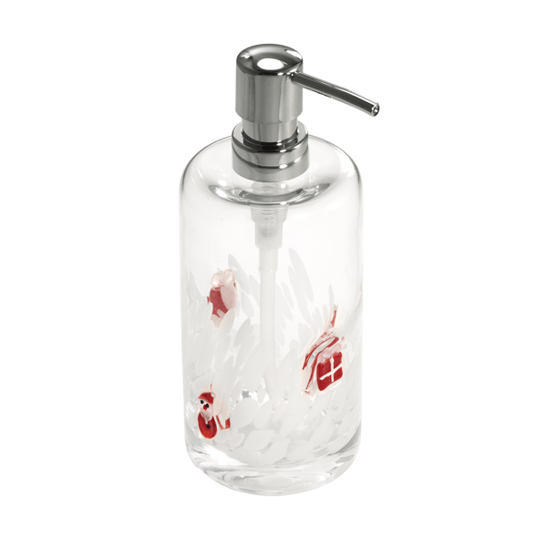 Avanti Santa & Presents Glass Soap & Lotion Dispenser