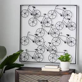 9th & Pike&#174; Metal Bicycle Collage Wall Decor