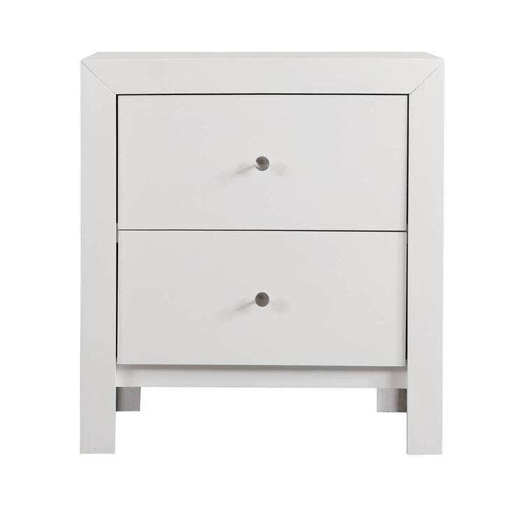 Passion Furniture Burlington 2-Drawer Nightstand