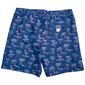 Mens Joe Marlin Neon Vacation Palm Tree Swim Trunks - image 3