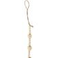 Northlight Seasonal 6ft. Cream Wooden Beads Christmas Garland - image 4