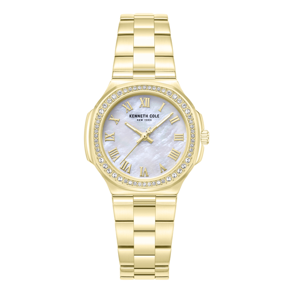 Womens Kenneth Cole New York® Classic Gold Watch - KCWLG0088702