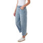 Womens Seven7 Cropped Pieced Dart Barrel Jeans - image 4