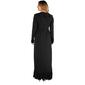 Plus Size 24/7 Comfort Apparel Ruffled Neck Maxi Dress - image 2