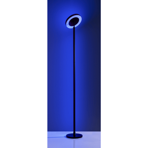 Simplee Adesso Luther RGB Color Changing Torchiere