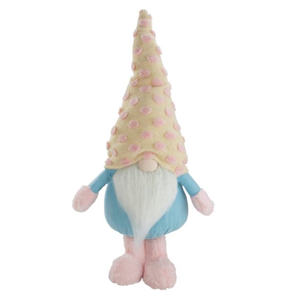 Northlight Seasonal Standing Gnome with Polka Dot Hat Figurine