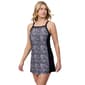Womens Free Country Floral Swim Dress with Built-In Biker Shorts - image 2