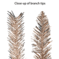 Puleo International 9ft. Rose Gold Round Valley Pine Garland - image 5