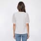 Womens Love Scarlet Short Puff Floral Sleeve Blouse - image 2