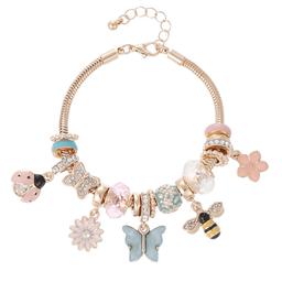 Beautiful Blessings Ladybug/Butterfly/Bee/Charm Snake Bracelet