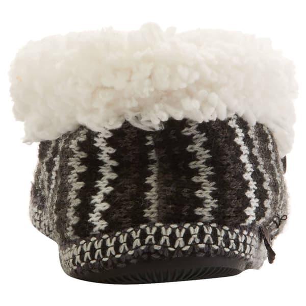 Womens MUK LUKS® Sequoia Moccasin Slippers - Black