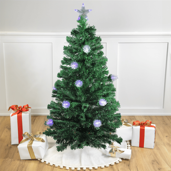Northlight 4ft. Pre-Lit Medium Fiber Optic Christmas Tree