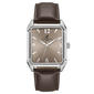 Mens Caribbean Joe Silver-Tone Strap Watch - CJ7171SL - image 1