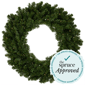 Northlight Canadian Pine Commercial Artificial Christmas Wreath - image 4