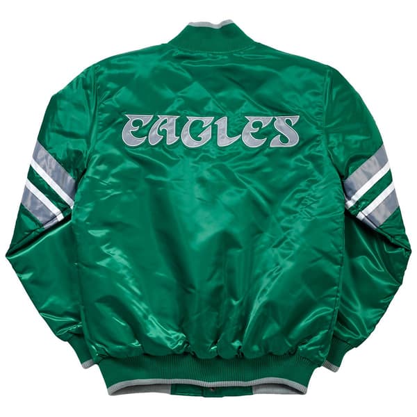 Mens Starter&#174; Eagles Scout 1 Varsity Jacket