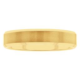 Mens Endless Affection(tm) Gold-Tone Tungsten Wedding Band
