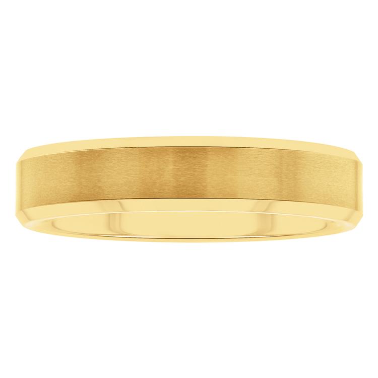 Mens Endless Affection(tm) Gold-Tone Tungsten Wedding Band