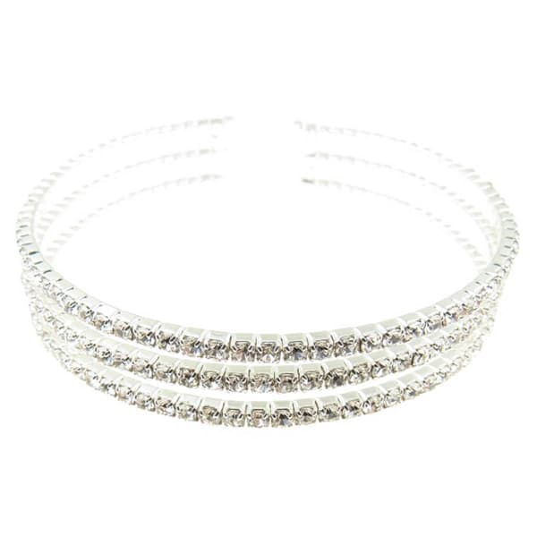 Rosa Rhinestones Floating Rhinestone Bracelet - image 
