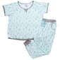 Plus Size Pillow Talk Short Sleeve Birds Jogger Pajama Set - image 2