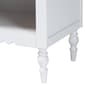 Baxton Studio Roni Modern White Wood 1-Drawer Nightstand - image 6