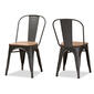 Baxton Studio Henri Dining Chairs - Set of 2 - image 4