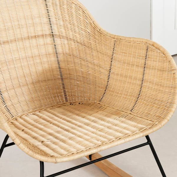 South Shore Balka Rattan Rocking Chair
