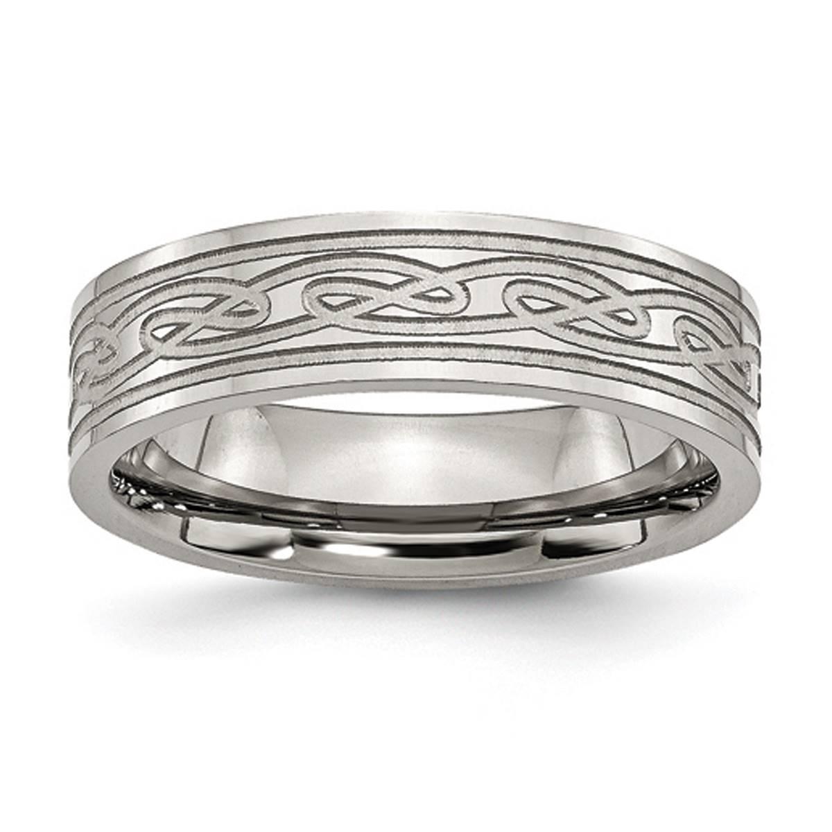 Mens Gentlemen’s Classics™ Flat Laser Etched Celtic...
