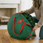 Puleo International 24in. Christmas Artificial Wreath Storage Bag - image 2
