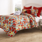Greenland Home Fashions™ Poppies Modern Boho Reversible Quilt Set - image 6