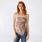 Juniors Madden Girl Print Ruch Asymmetrical Tube Top - image 1