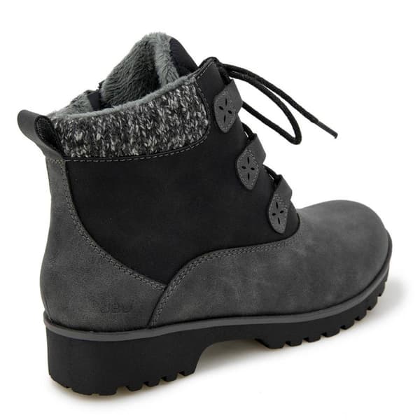 Womens JBU by Jambu Black Stone Ankle Boots