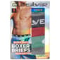 Young Mens Quiksilver 3pk. Fly Front Boxer Briefs -Red/Grey/Black - image 3