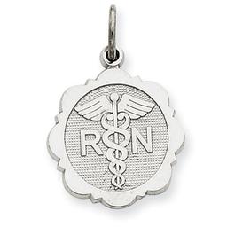 Gold Classics(tm) 14k. Registered Nurse Disc Charm