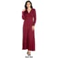Womens 24/7 Comfort Apparel V-Neck A-Line Dress - image 5